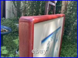 Vintage Japanese Woodblock Katsushika Hokusai -Mishima Pass in Kai Province 70's