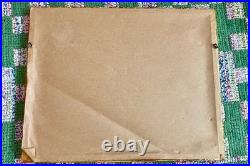 Vintage Japanese Woodblock Print Hagiwara Hideo Art Tropical Fish MCM Ukiyo-e