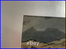 Vintage Japanese Woodblock Print Utagawa Toyoharu Sanjusangendo Kyoto RecutBlock