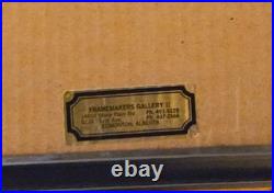 Vintage Japanese Woodblock Print by Toshusai Sharaku Kabuki Actors c. 1794/1950s