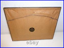 Vintage Mt. Fuji Signed Woodblock Print