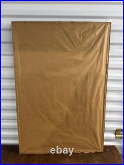 Vintage Nakayama Sugakudo Japanese Woodblock Print Greater Snipe Reeds & Ipomoea