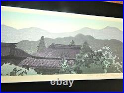 Vintage Noted Artist Fred Harris 1932-2010 Japanese Style Woodblock A. P. Print