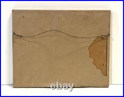 Vintage Or Antique Japanese Woodblock Framed Print