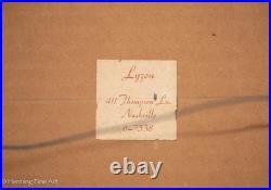 Vintage Shiro Kasamatsu Woodblock Rainy Evening at Yasaka, Pagoda Kyoto 18x13