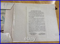 Vtg Japanese Woodblock Four Seasons of Kyoto Landscapes By Tomikichiro Tokuriki