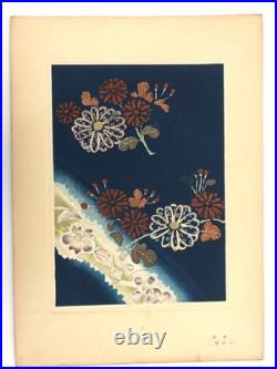 Woodblock Print Book x9 sheets Seishuen vol. 6 Ueno Tameji Collection Unsodo