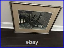 Woodblock Print Junichiro Sekino