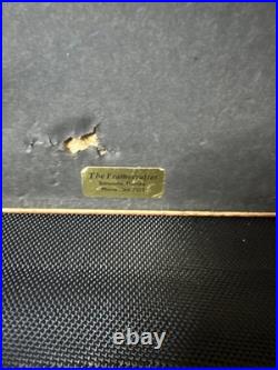 Woodblock Print by Seiichiro Konishi (b. 1919), Limited Hand Colored 13w x 17h