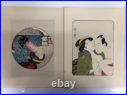 Woodblock Reprint ×30 Famous Beauties Shunga, Utamaro Hokusai Eisen Kuniyoshi