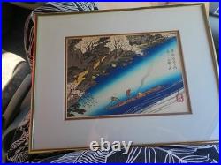 Woodblock collectable item famous artist
