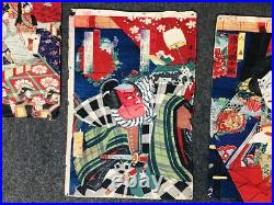 Y5507 WOODBLOCK PRINT Various 6 pieces set Japan Ukiyoe antique vintage art