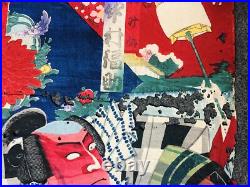 Y5507 WOODBLOCK PRINT Various 6 pieces set Japan Ukiyoe antique vintage art
