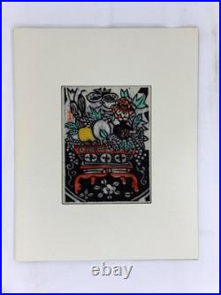 YOSHIO KANAMORI Set of 6 Signed Japanese Woodblock Prints Original Packaging