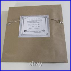 Yata Karasu Crow Koinobori woodcut woodblock print Japanese hanga signed framed