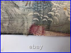 Yoshitora Woodblock print TriptychKagoshima Samurai Amakusa War 1877 ukiyo-e Yoshitora Woodblock print TriptychKagoshima Samurai Amakusa War 1877 ukiyo-e