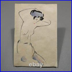 Yumeji Takehisa Woodblock Print Nude Taisho Roman Yumeji-style Beauty